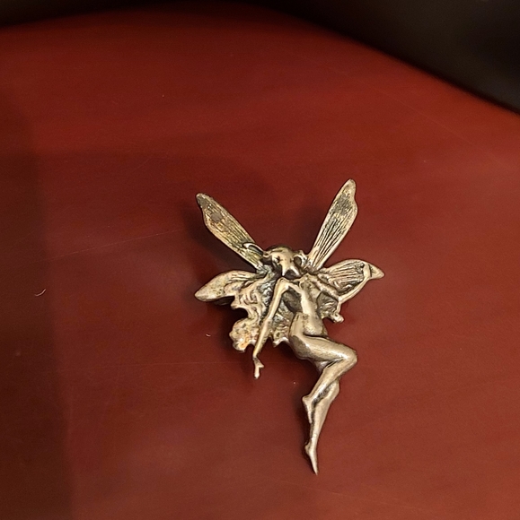 Beautiful pixie fairy vintage sterling silver - Picture 4 of 8